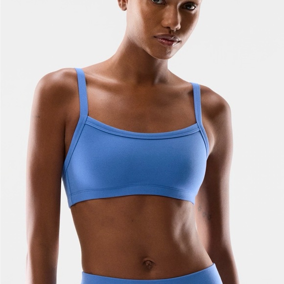 NWT Aritzia golden butter set in French blue - Picture 2 of 8